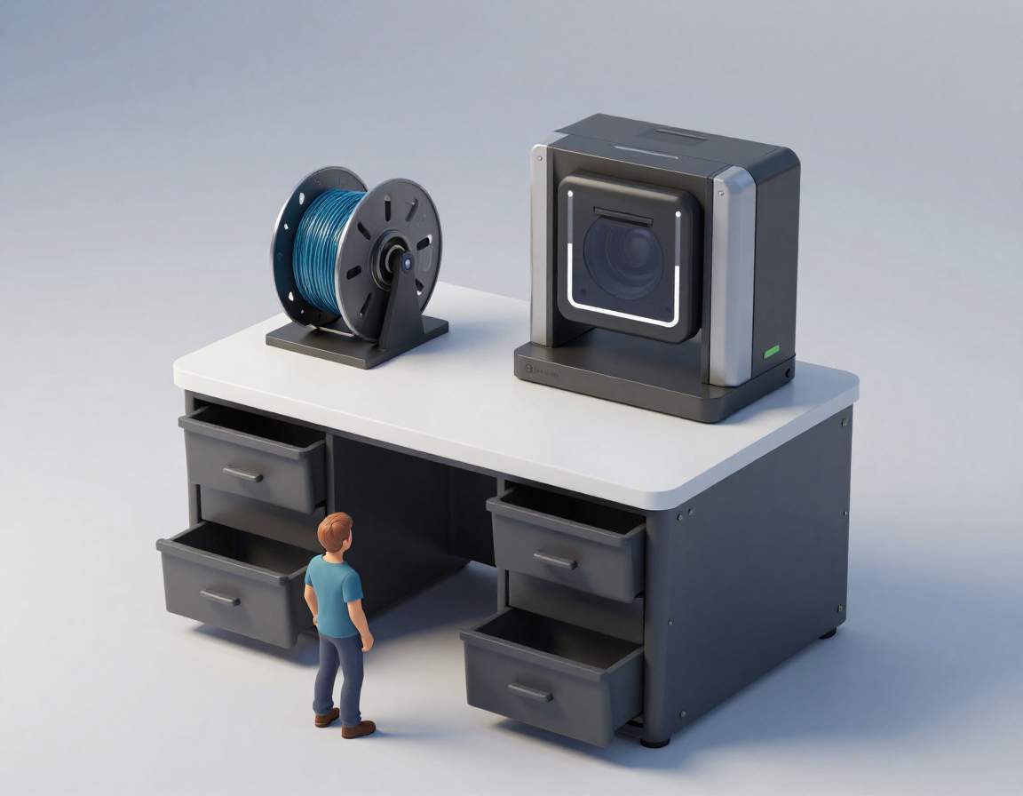 Compact 3D modeling workstation at Artrealon